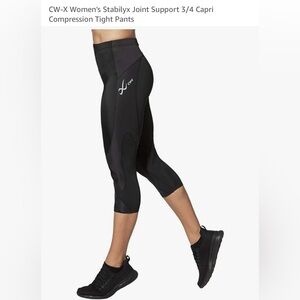 CW-X Black Performance 3/4 capri